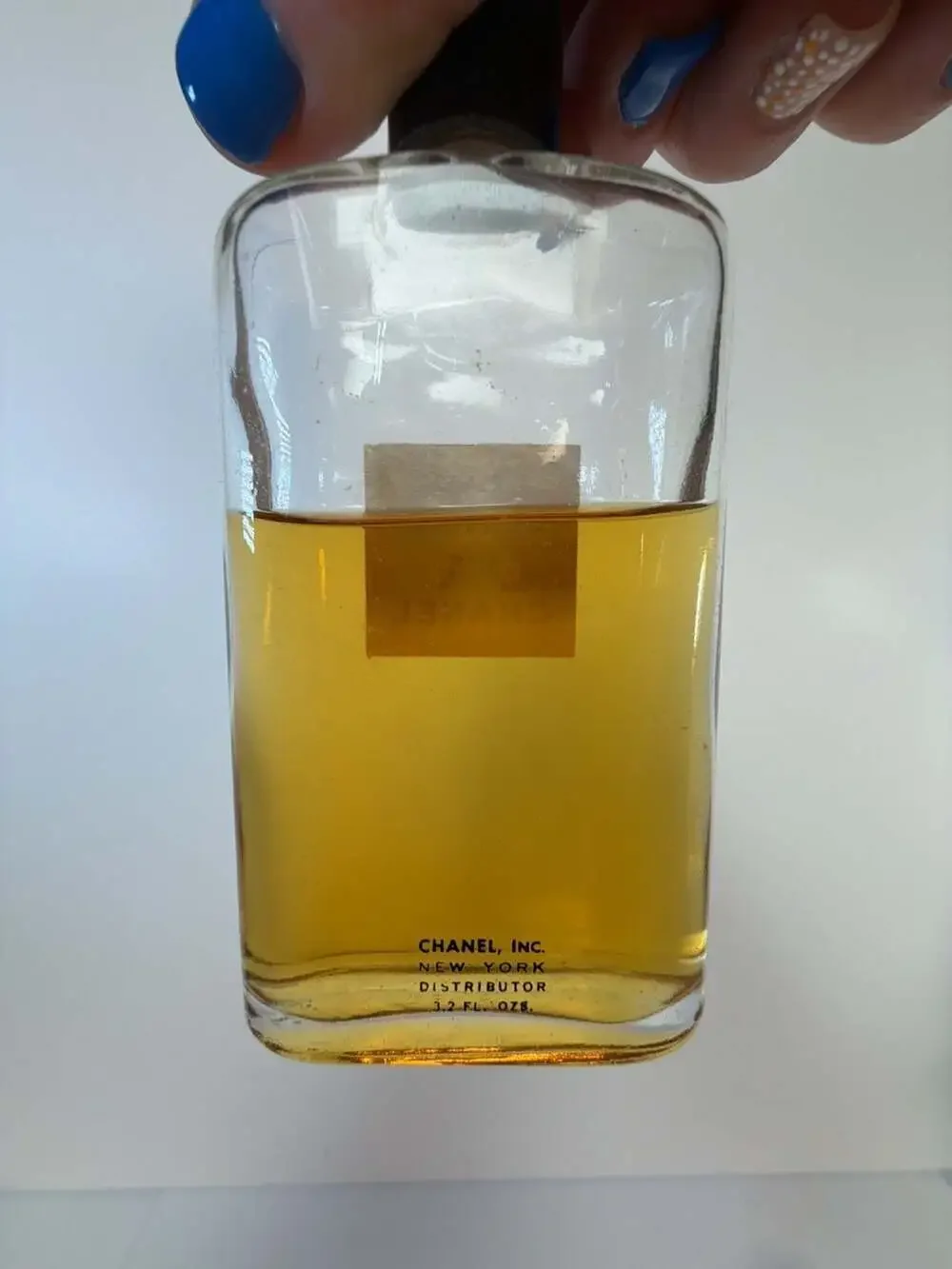 Vintage Chanel No. 5 Eau de Cologne 3.2 fl. oz. Bottle